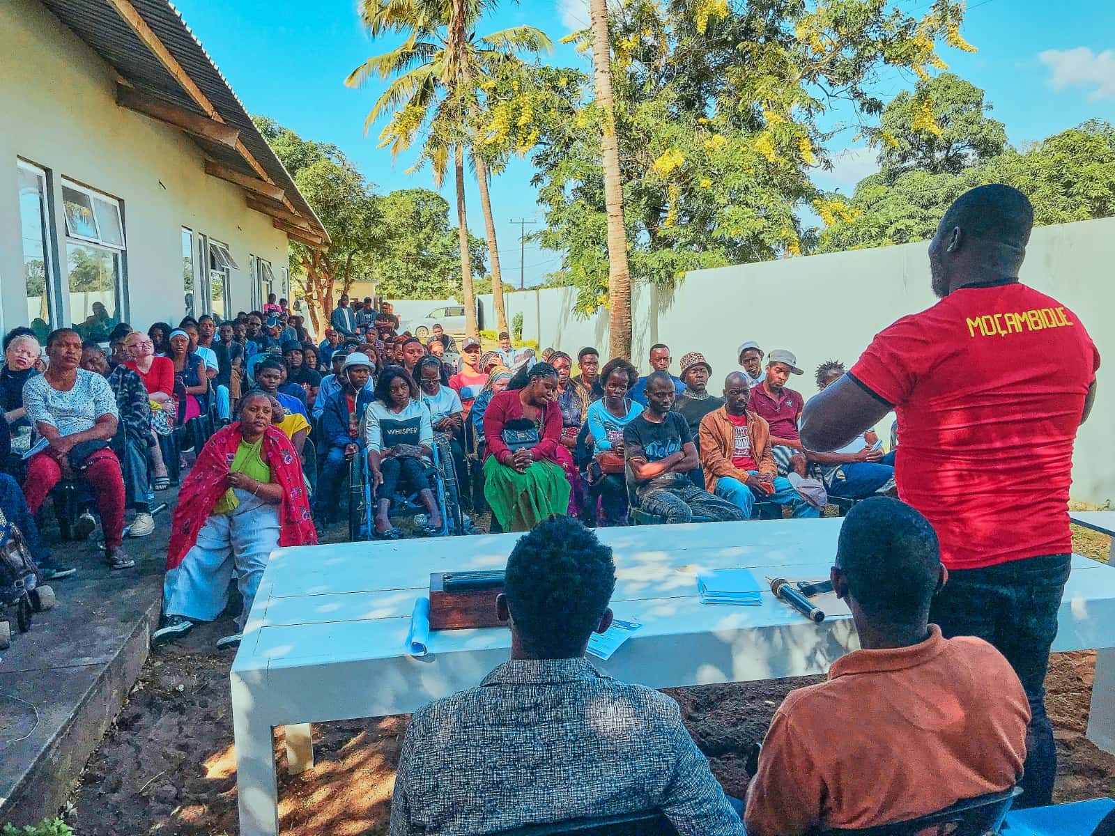 Encontro de jovens na Matola