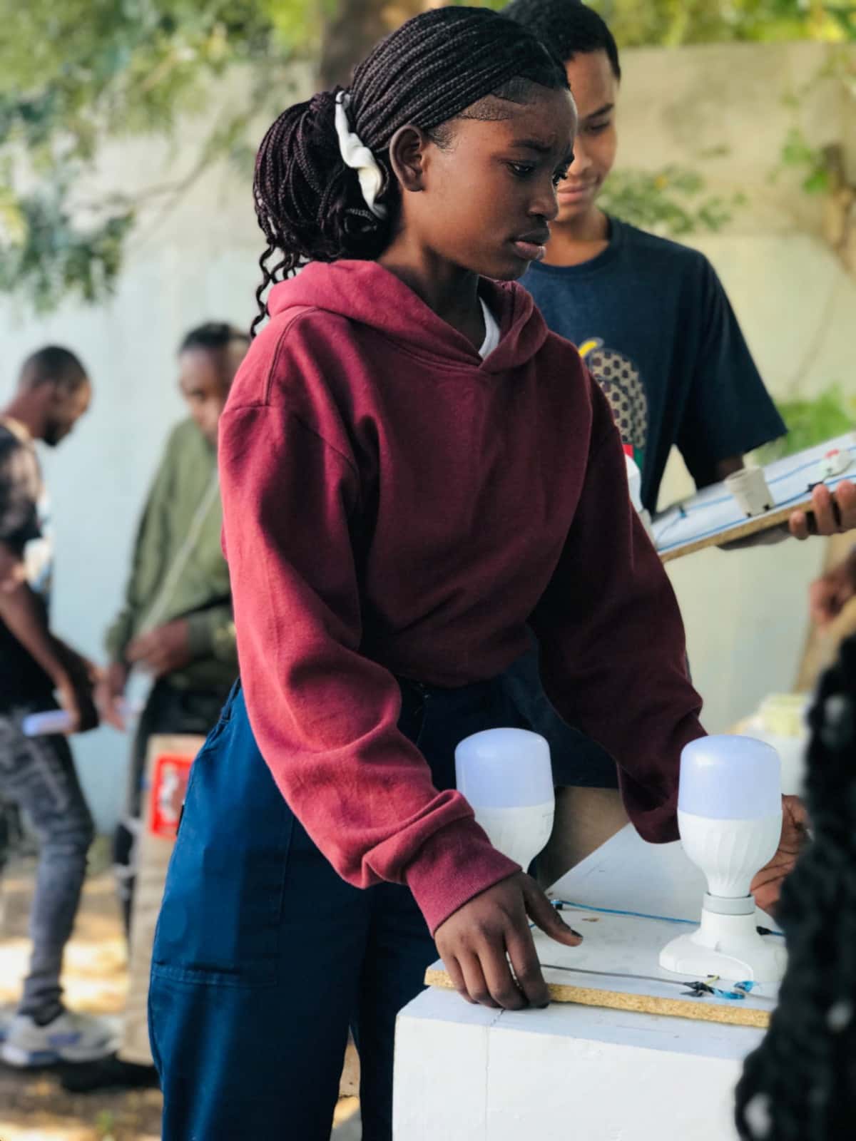 Encontro de jovens na Matola