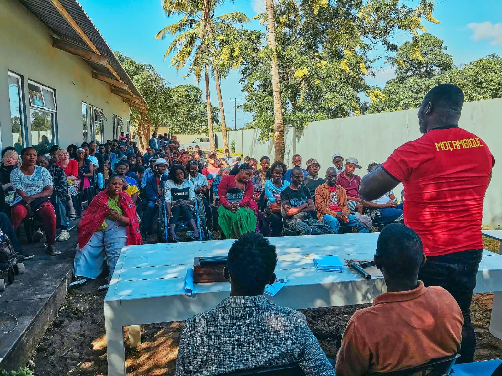 Encontro de jovens na Matola